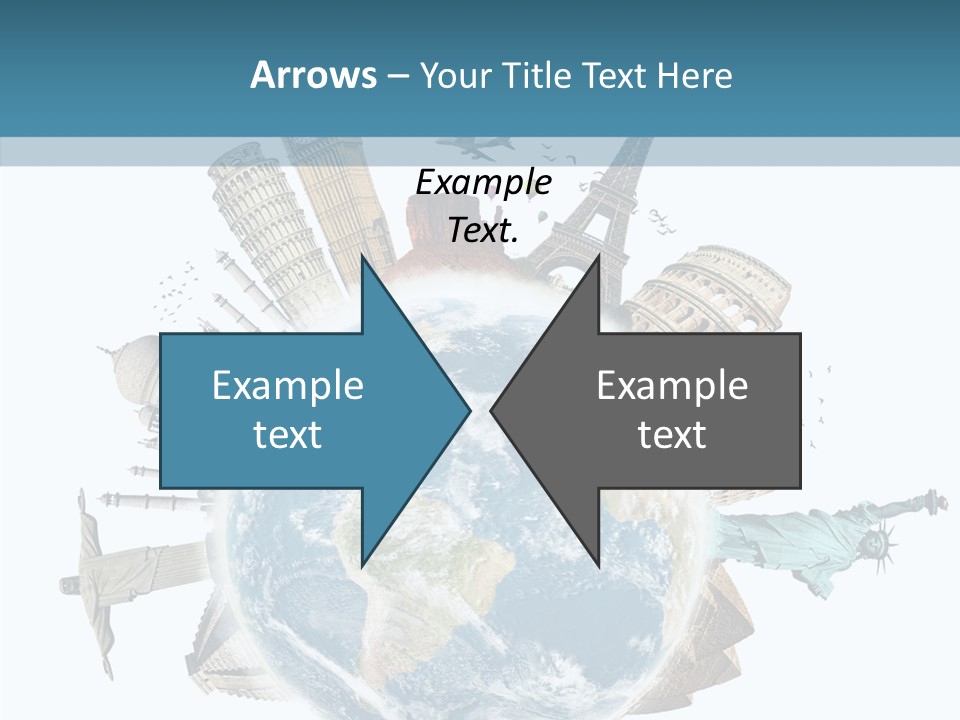 Planet Mahal Usa PowerPoint Template