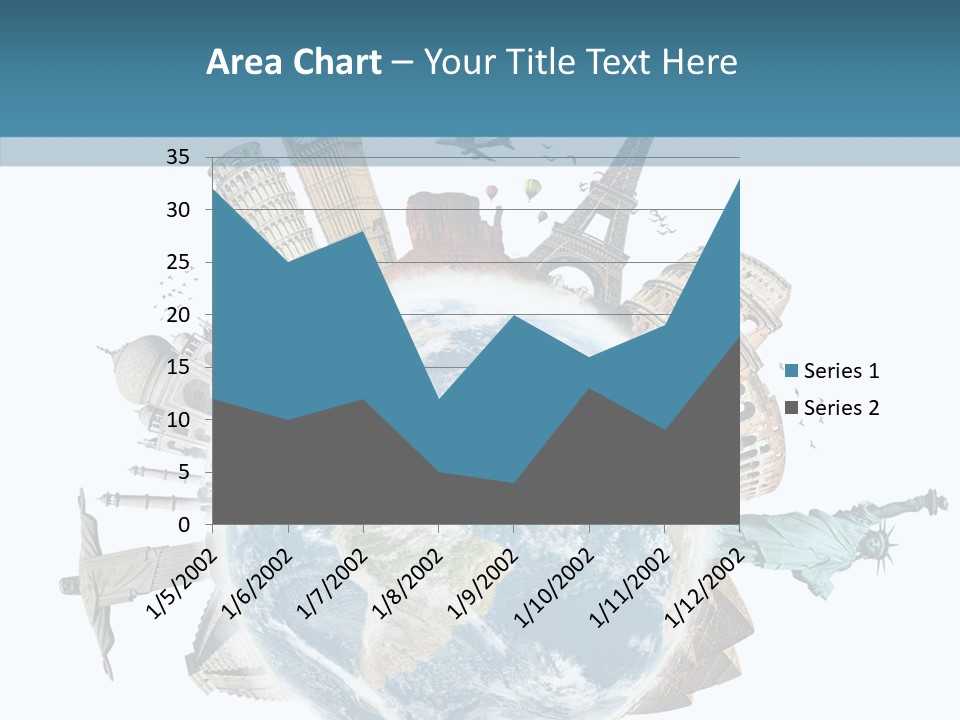 Planet Mahal Usa PowerPoint Template