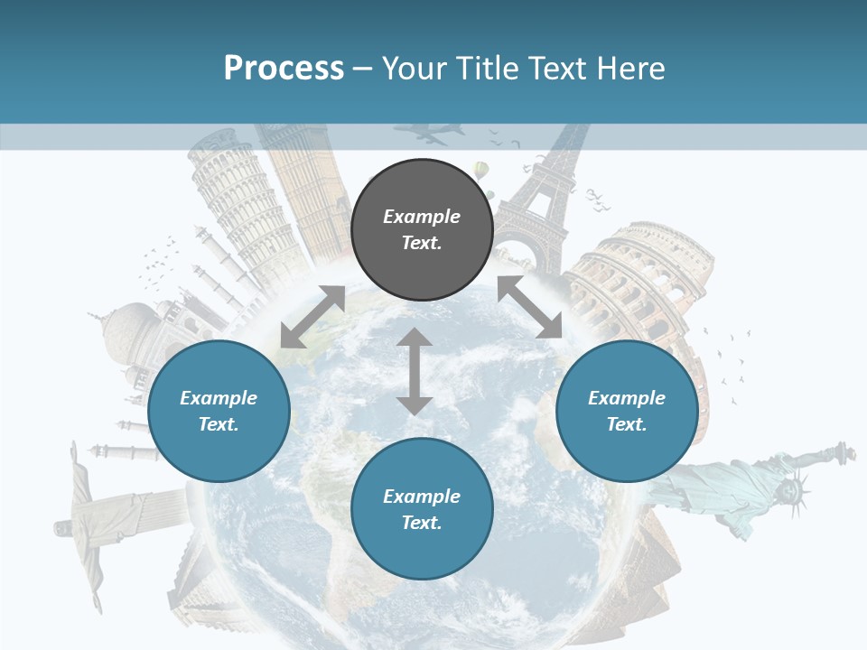 Planet Mahal Usa PowerPoint Template