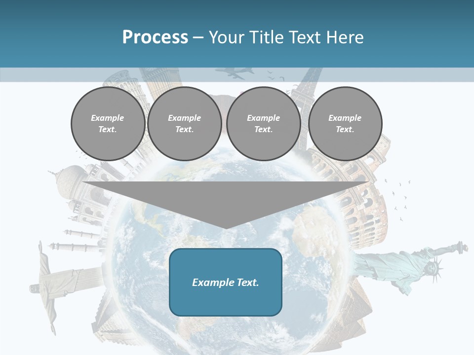 Planet Mahal Usa PowerPoint Template