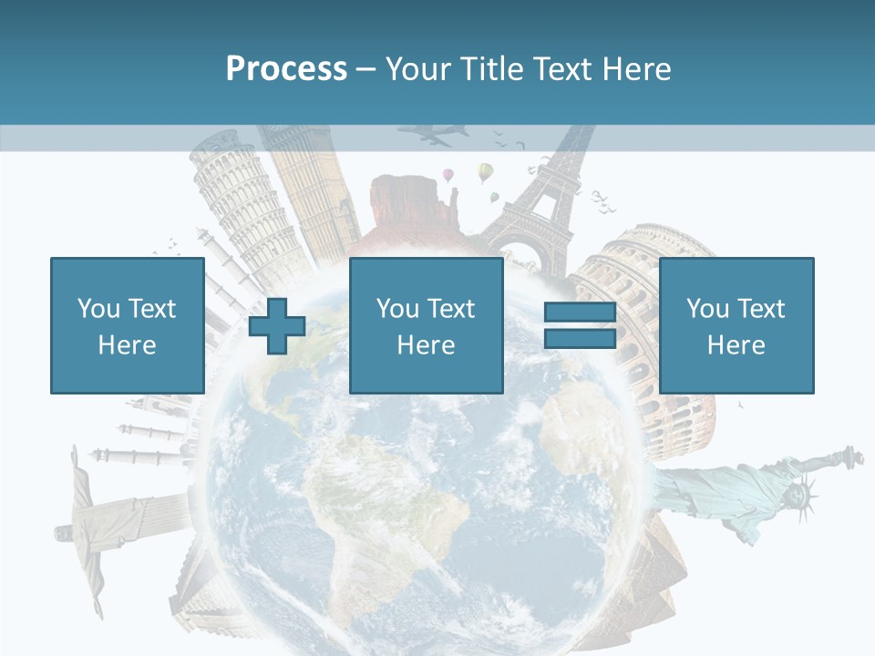 Planet Mahal Usa PowerPoint Template