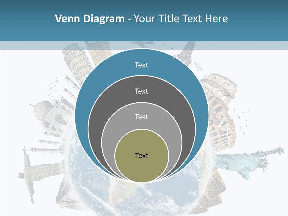 Planet Mahal Usa PowerPoint Template