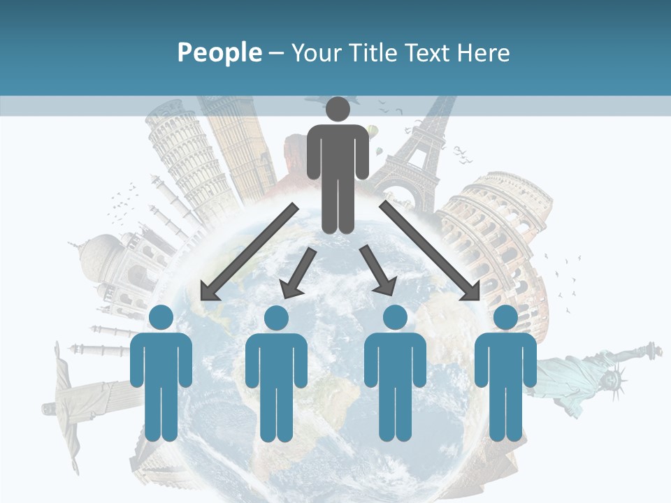 Planet Mahal Usa PowerPoint Template