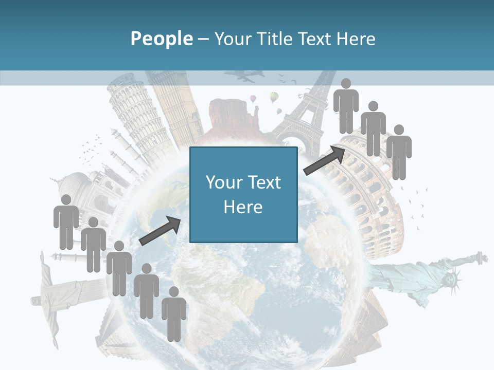 Planet Mahal Usa PowerPoint Template