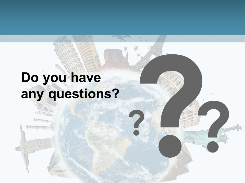 Planet Mahal Usa PowerPoint Template