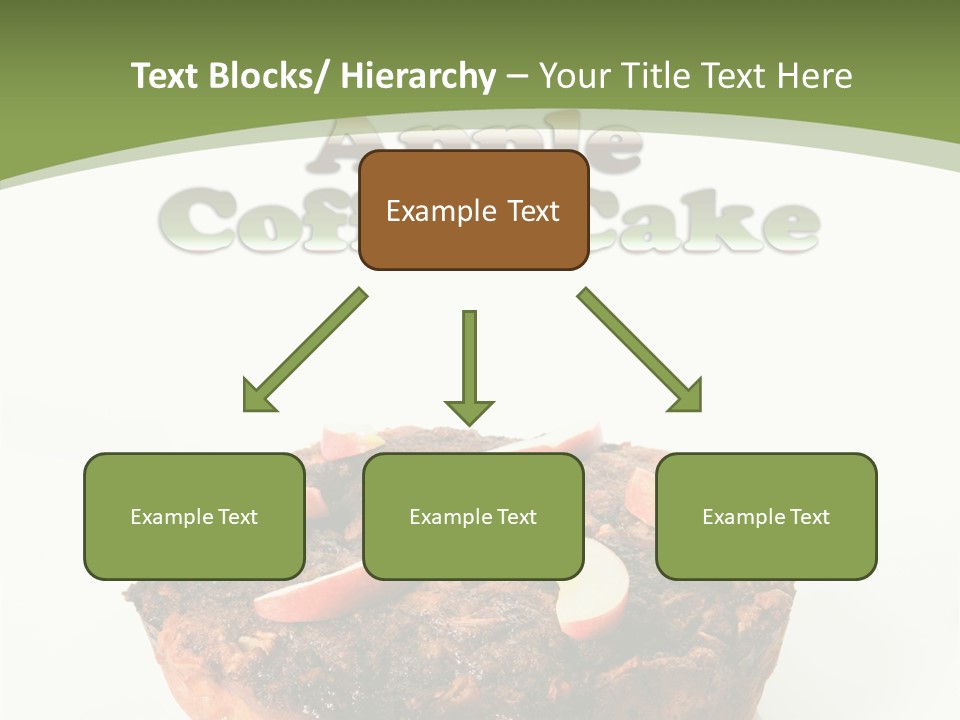 Sweet White Dessert PowerPoint Template