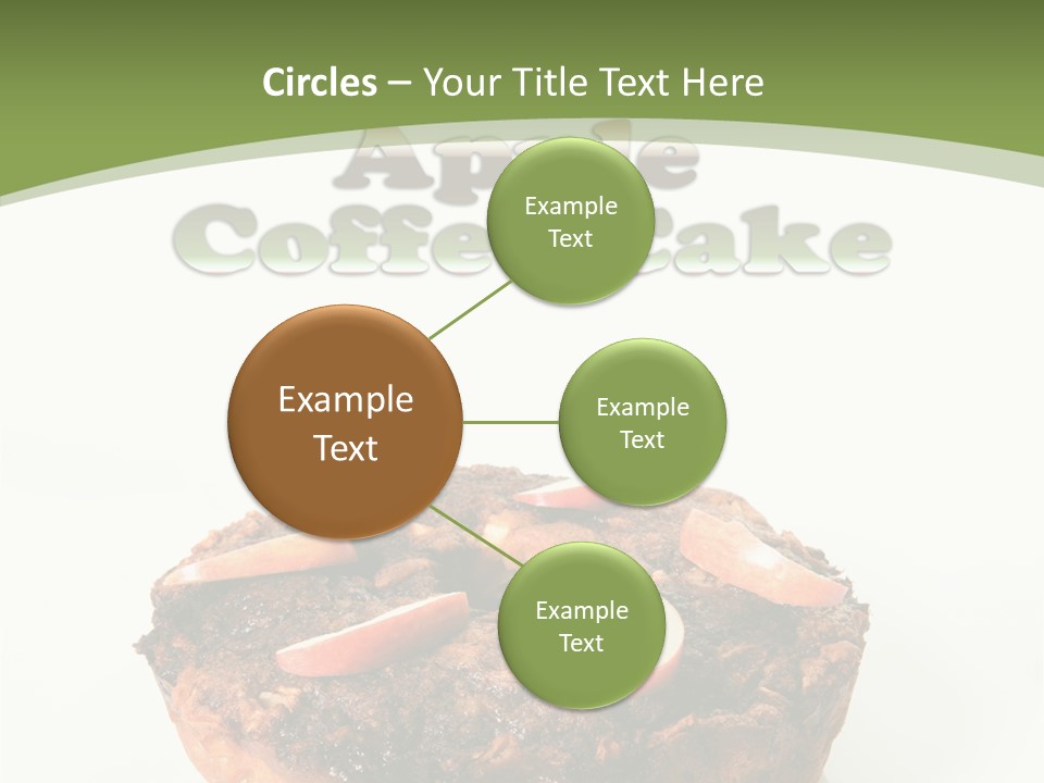 Sweet White Dessert PowerPoint Template