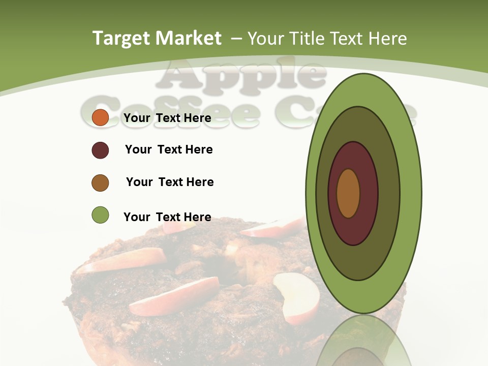 Sweet White Dessert PowerPoint Template