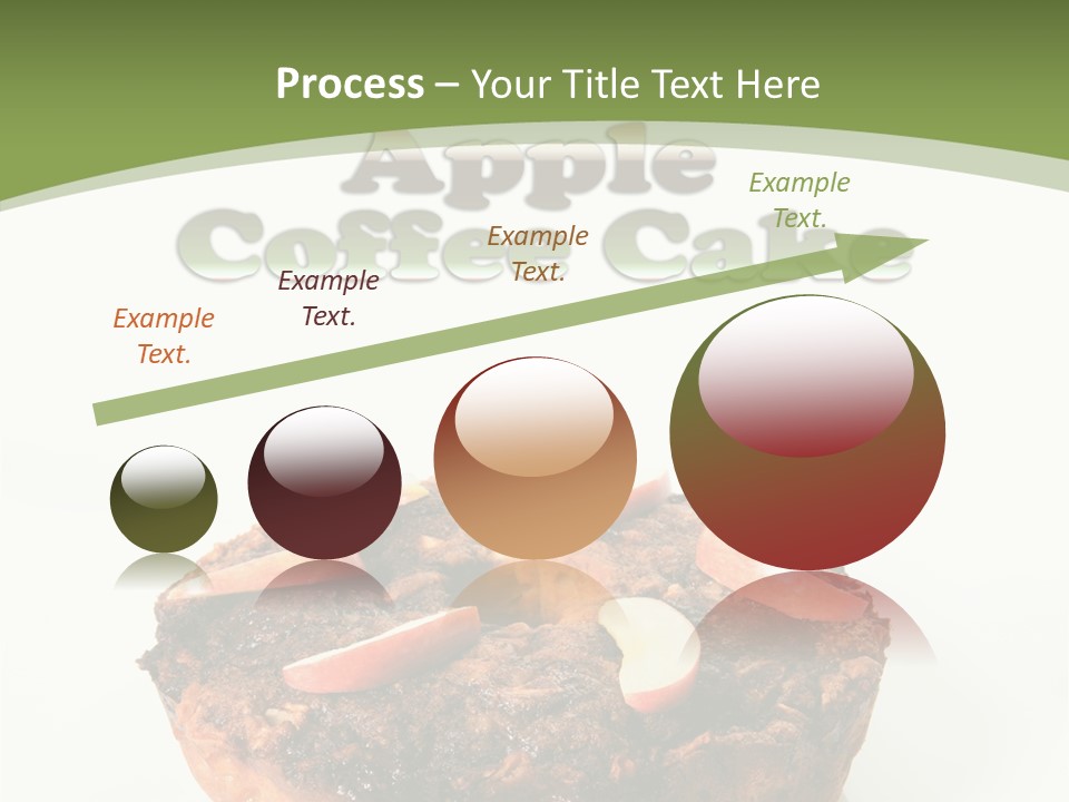 Sweet White Dessert PowerPoint Template