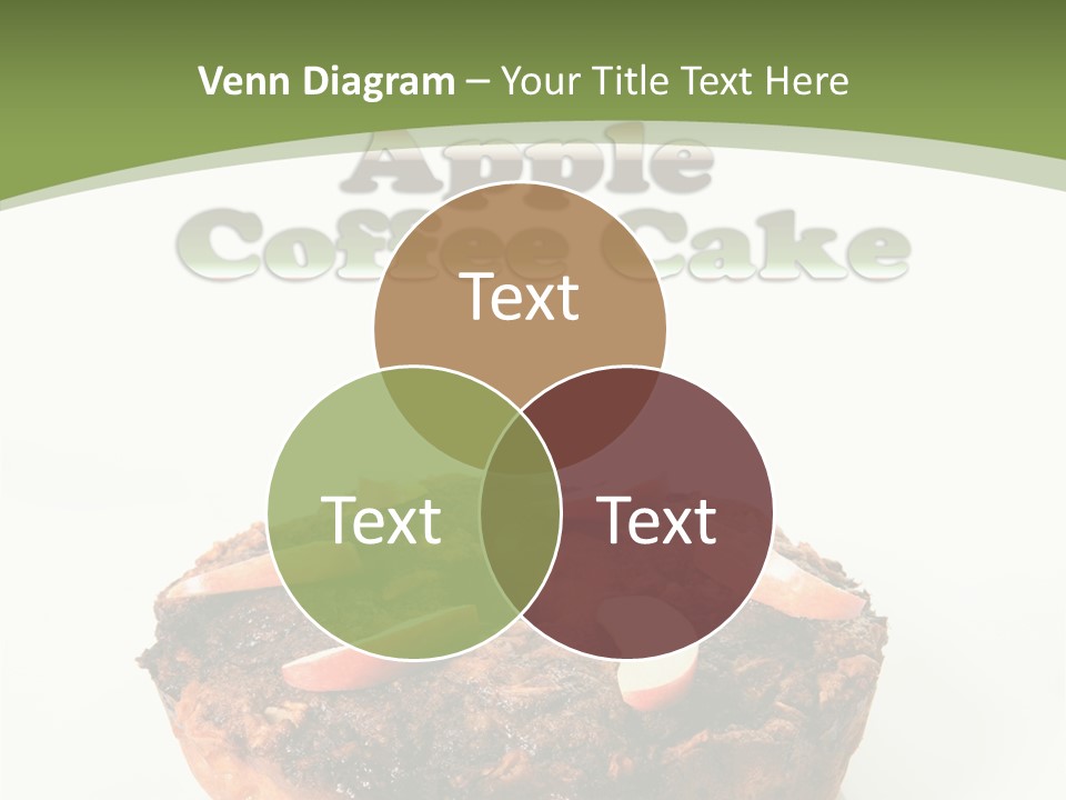 Sweet White Dessert PowerPoint Template