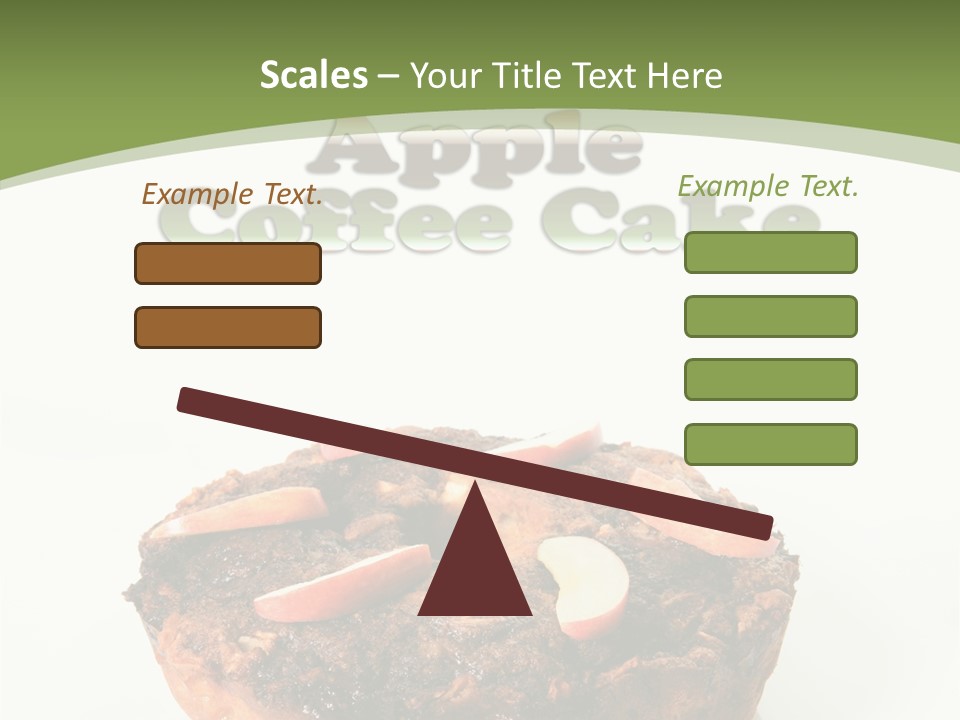 Sweet White Dessert PowerPoint Template