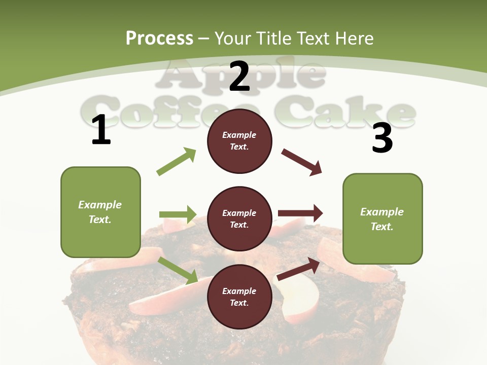 Sweet White Dessert PowerPoint Template