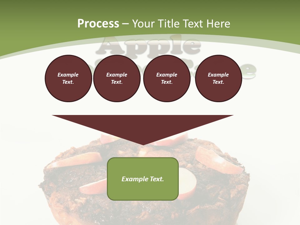 Sweet White Dessert PowerPoint Template