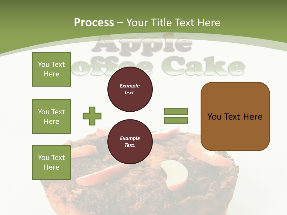 Sweet White Dessert PowerPoint Template