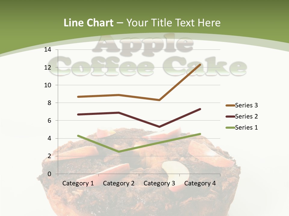 Sweet White Dessert PowerPoint Template