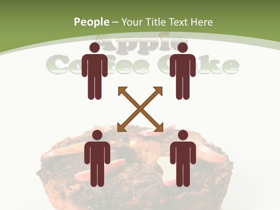 Sweet White Dessert PowerPoint Template