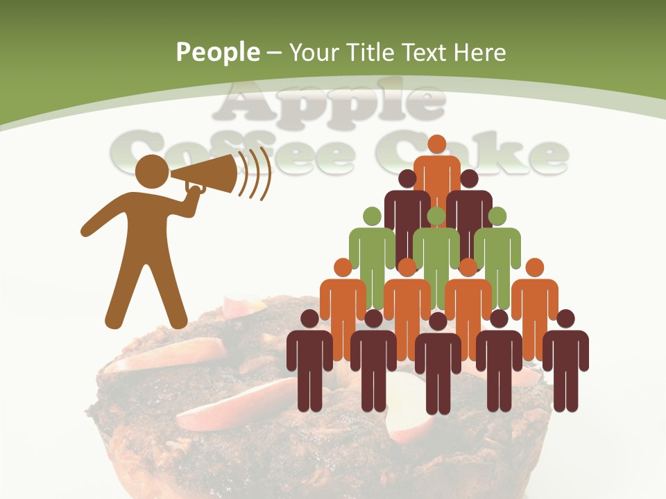 Sweet White Dessert PowerPoint Template