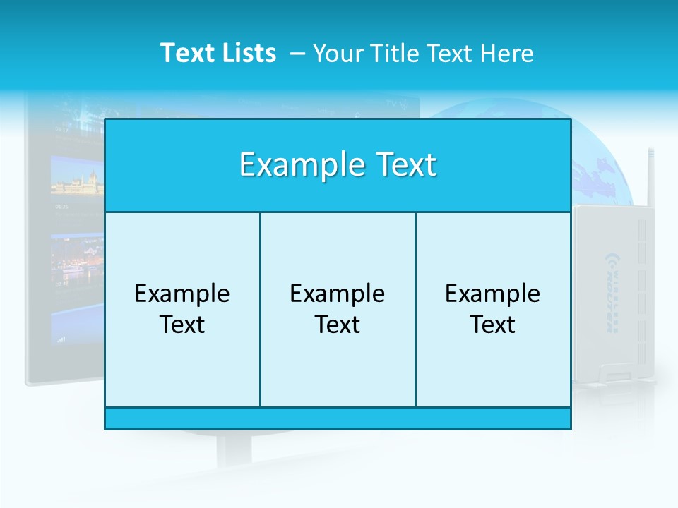 Technology Downloading Screen PowerPoint Template