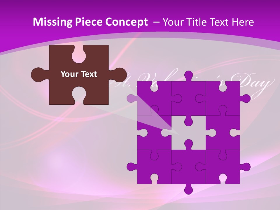 Man Teamwork Figure PowerPoint Template