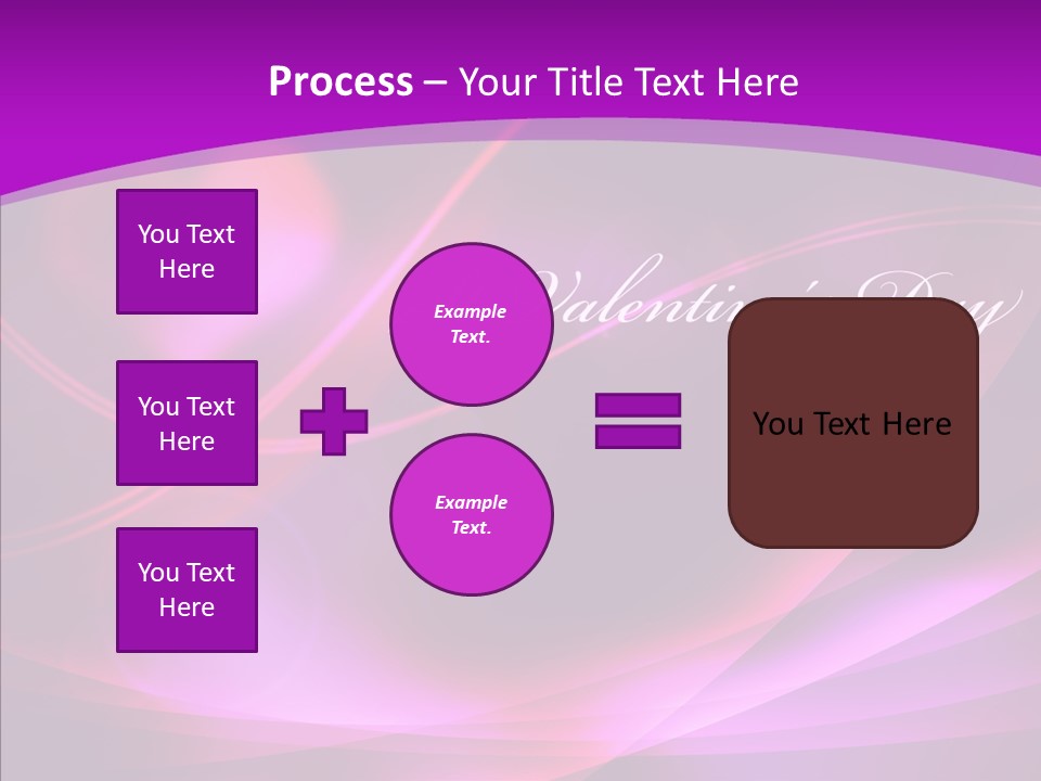 Man Teamwork Figure PowerPoint Template