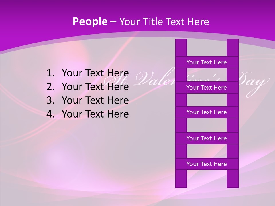 Man Teamwork Figure PowerPoint Template
