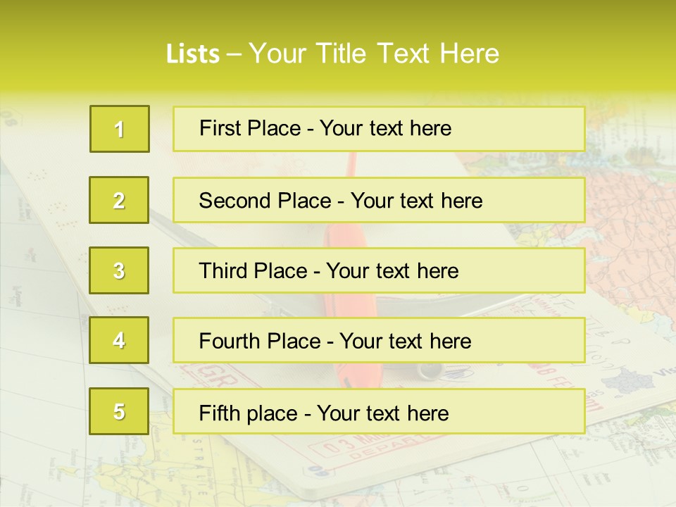 Taxes Concept Voyageur PowerPoint Template