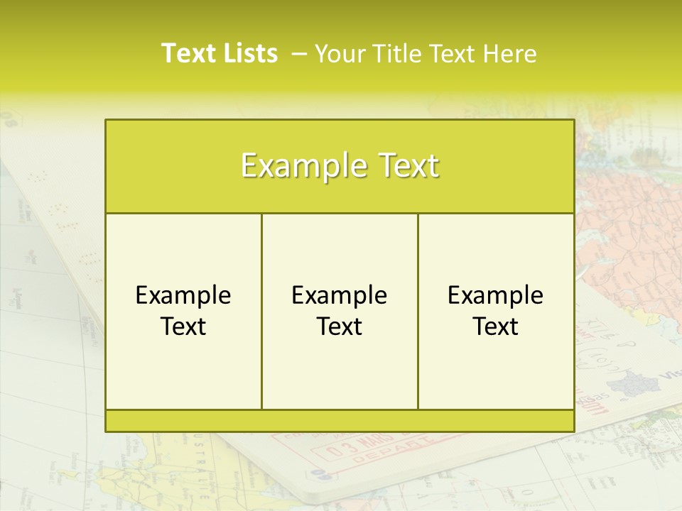 Taxes Concept Voyageur PowerPoint Template
