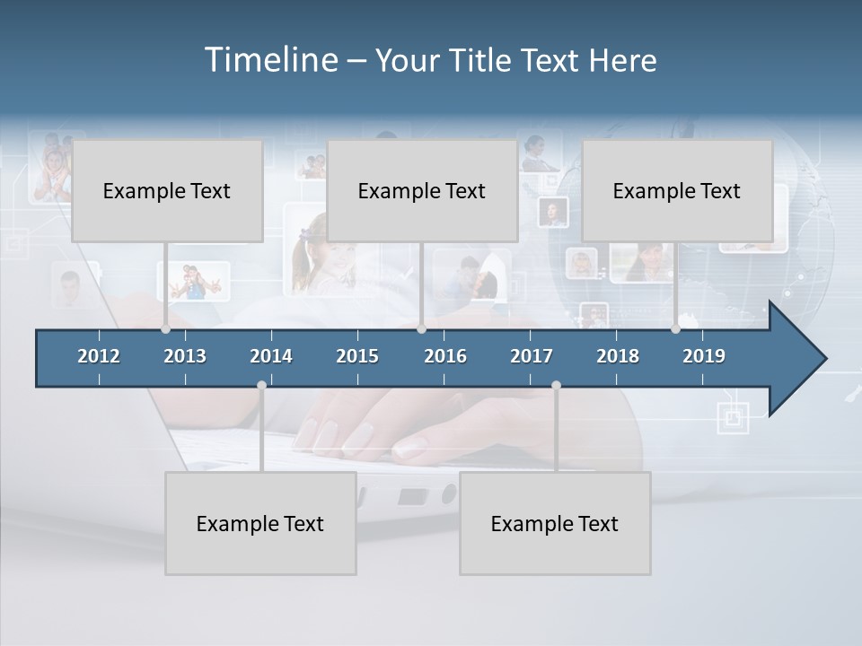 Group Global Relationship PowerPoint Template