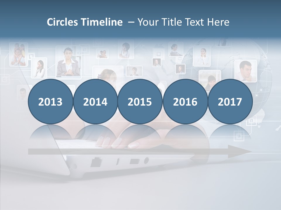 Group Global Relationship PowerPoint Template