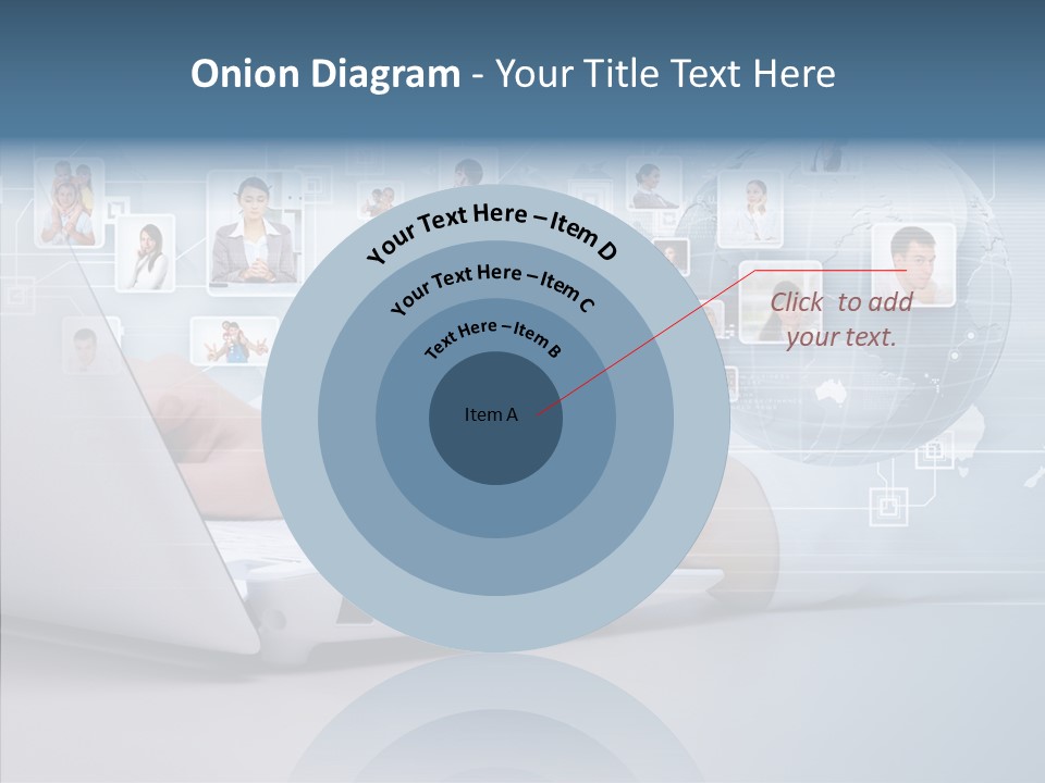 Group Global Relationship PowerPoint Template