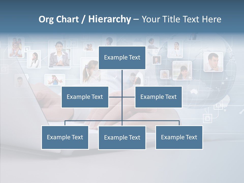 Group Global Relationship PowerPoint Template