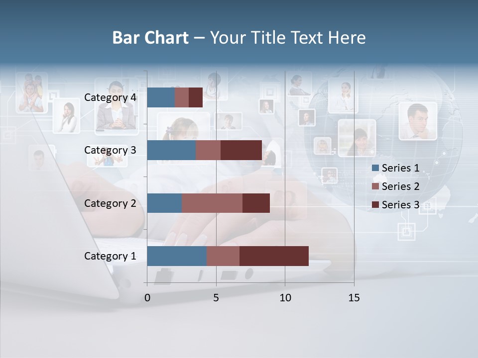 Group Global Relationship PowerPoint Template