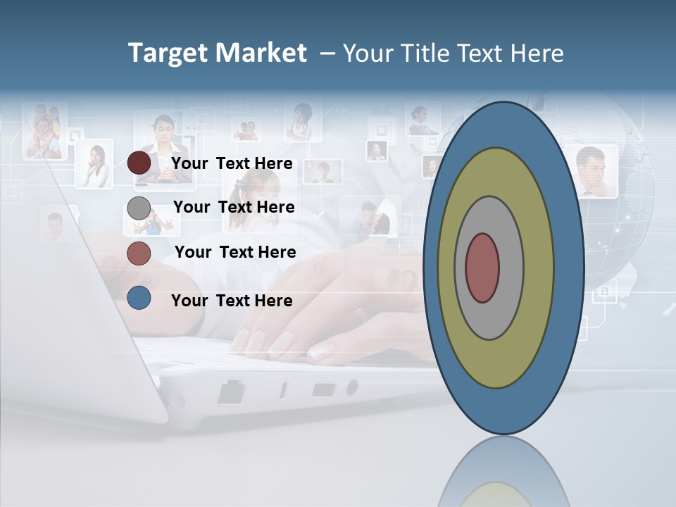 Group Global Relationship PowerPoint Template