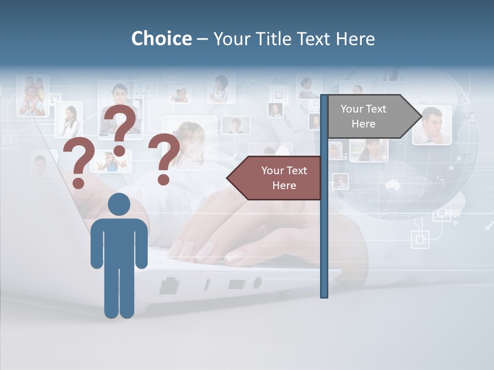 Group Global Relationship PowerPoint Template