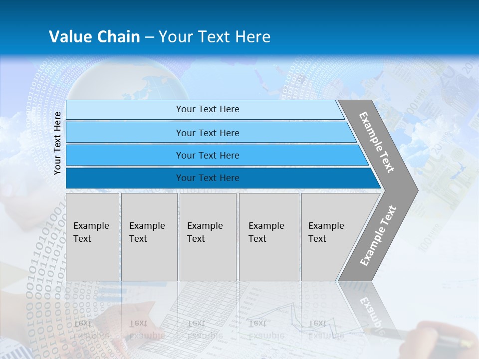 Data White Build PowerPoint Template