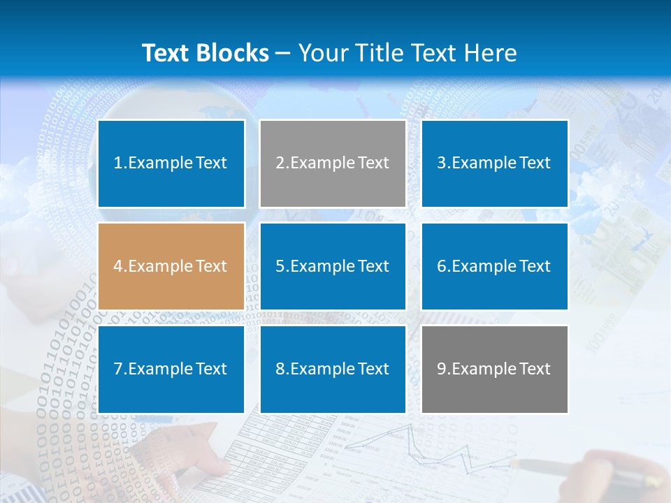 Data White Build PowerPoint Template