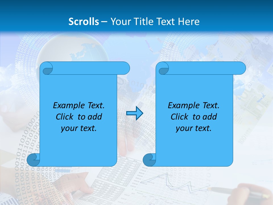 Data White Build PowerPoint Template
