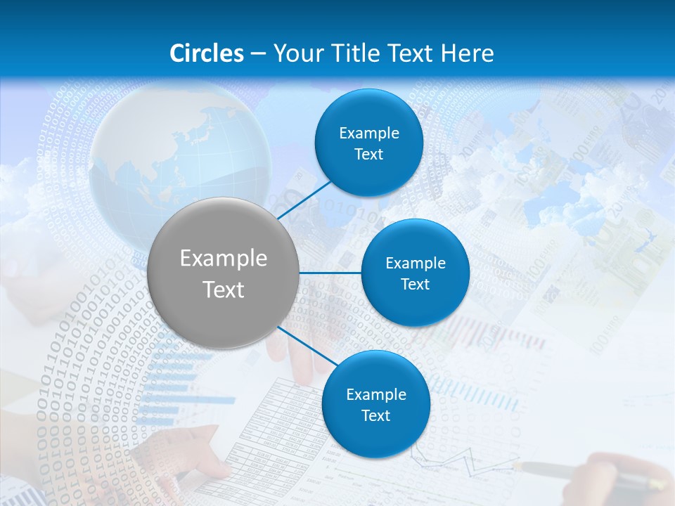 Data White Build PowerPoint Template