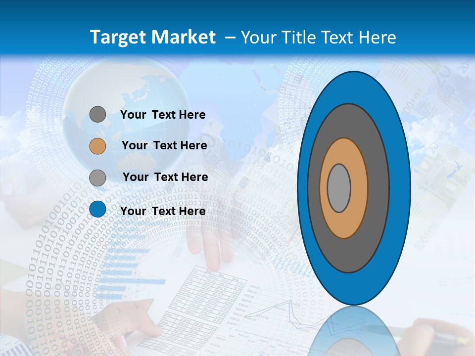 Data White Build PowerPoint Template