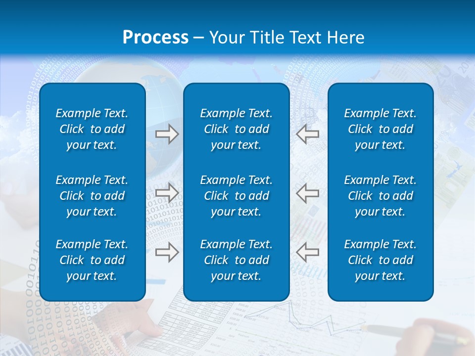 Data White Build PowerPoint Template