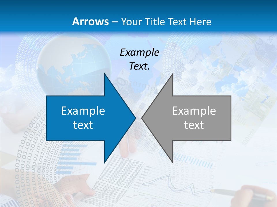 Data White Build PowerPoint Template