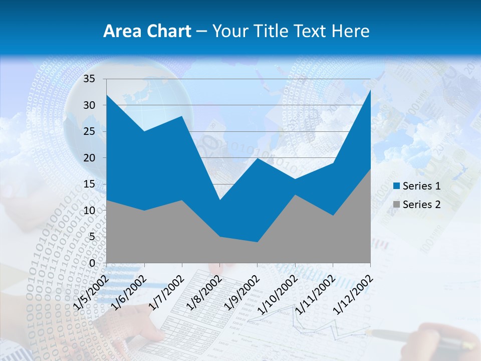Data White Build PowerPoint Template
