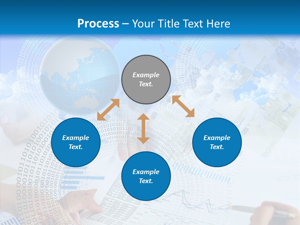 Data White Build PowerPoint Template