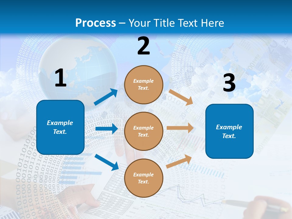 Data White Build PowerPoint Template