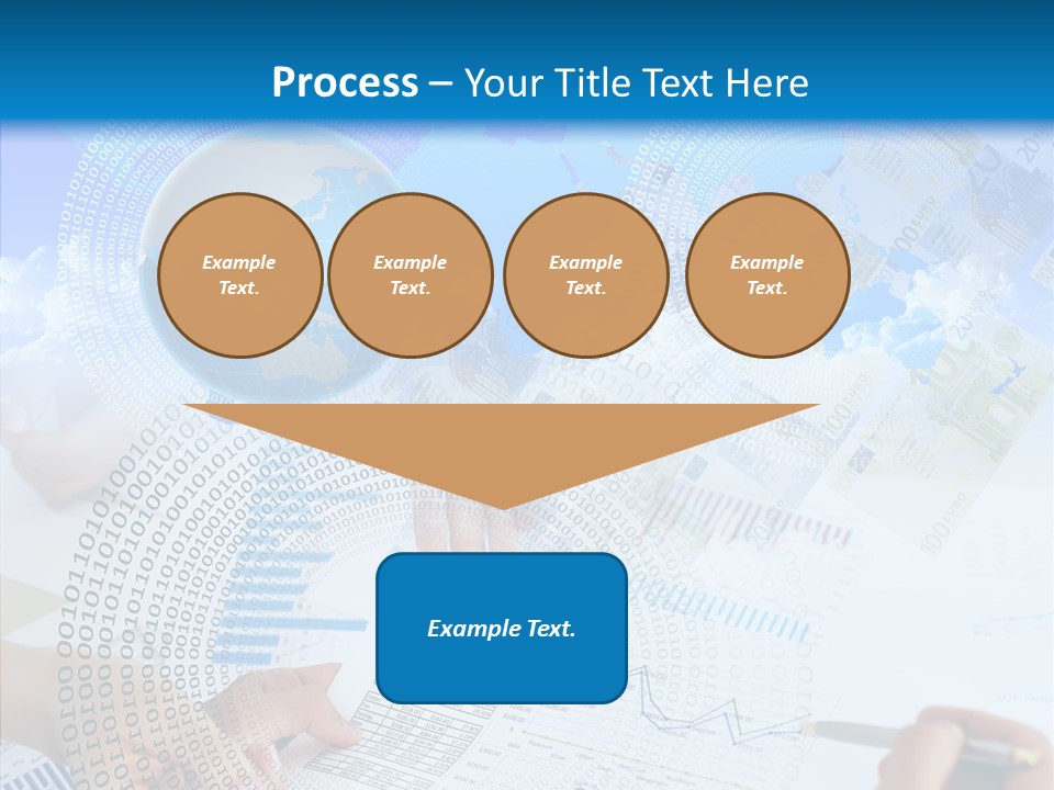Data White Build PowerPoint Template