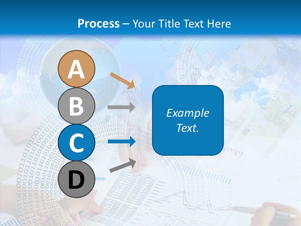 Data White Build PowerPoint Template
