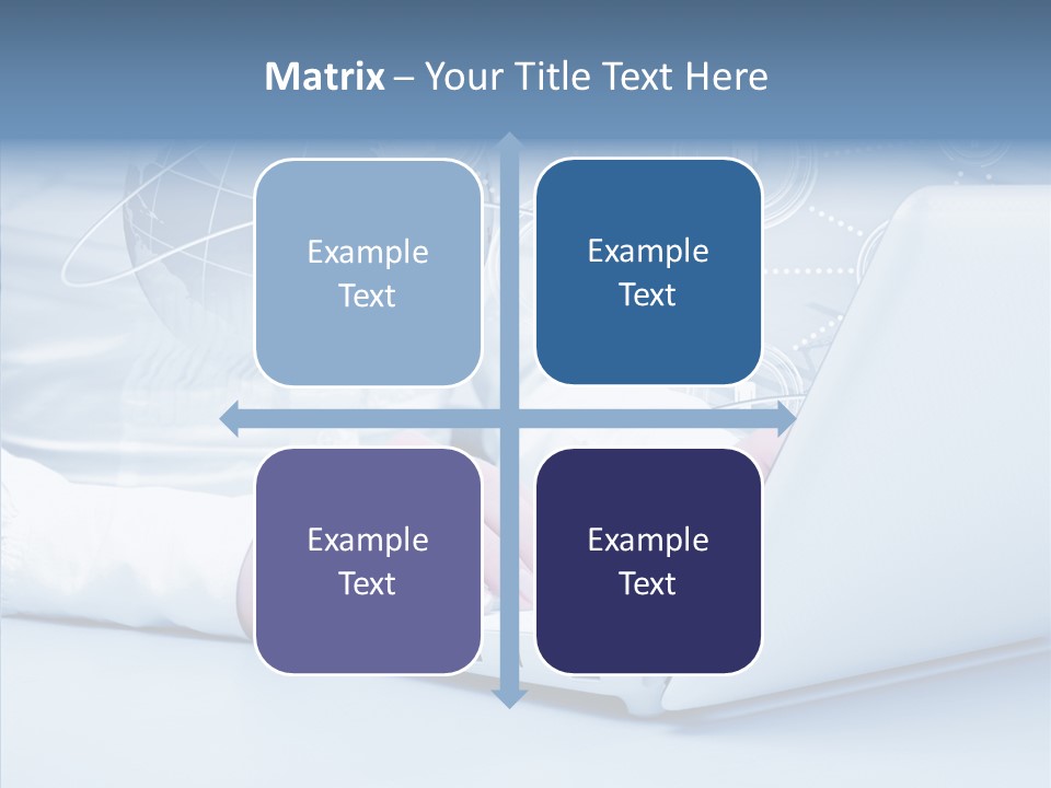 Man Teamwork Figure PowerPoint Template
