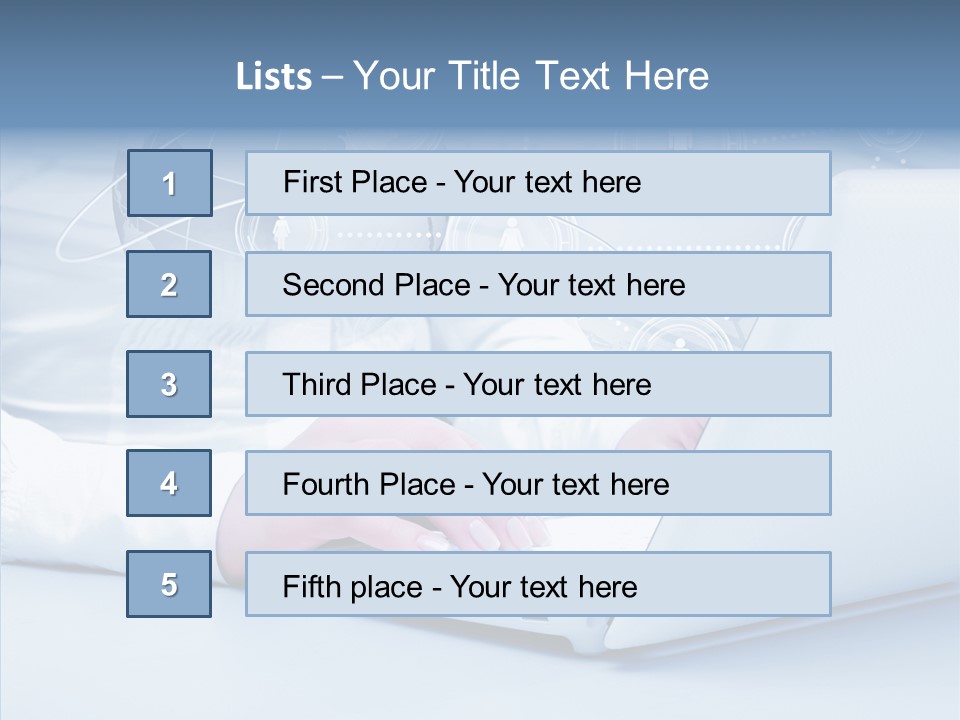 Man Teamwork Figure PowerPoint Template