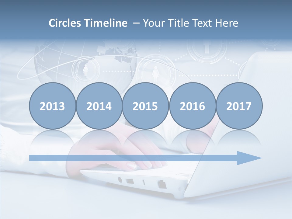 Man Teamwork Figure PowerPoint Template