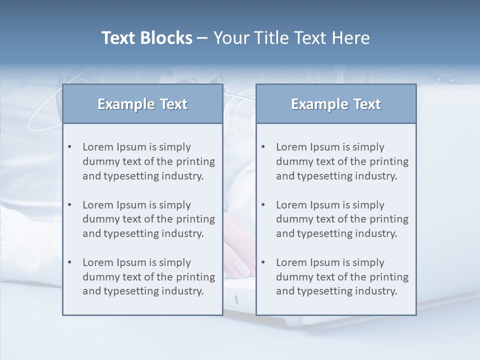 Man Teamwork Figure PowerPoint Template